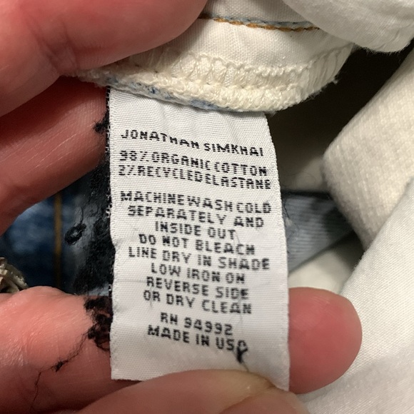 Jonathan Simkhai Patchwork Jean 28 - Picture 8 of 16